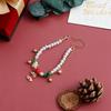 Christmas Natural Stone Pearl Jewelry Star Bell Geometric Creative Simple Double Bracelet
