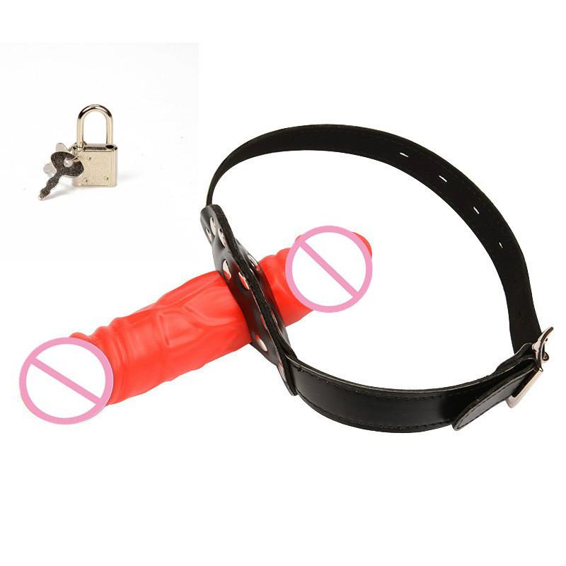 Silikónový análny dildo penis roubík Bdsm roubík ústna zátka Bondage dildo kolík orálny roubík erotické hračky sexuálne hračky pre ženy, páry, hra pre dospelých