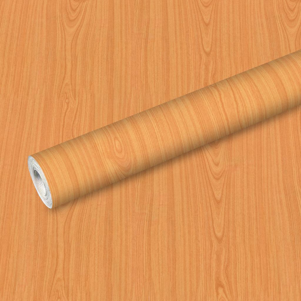 Nordic Natural Wood Grain Wallpaper - Self-Adhesive PVC Wall Stickers - Waterproof Seamless Splicing Mural for Kitchen Bathroom Home Renovation