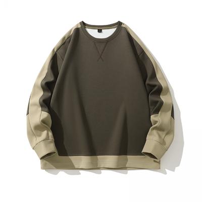 Sweatshirts Herren Patchwork Langarm Kapuzenpullover Streetwear Oberteile Männlich Hip Hop Harajuku Koreanisch Herren Casual O-Ausschnitt Pullover