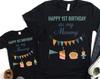 Happy 1st Birthday as my Mommy Mum Mom Baby matching outfit Set Birthday Gift Surprise Party Bodysuit New Mom Mum T shirt Birthday present