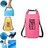 Versatile Waterproof Dry Bag For Boating And Camping With Durable Pvc Construction
