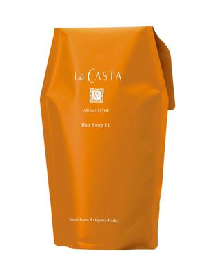 La CASTA Aroma Esthe Hair Soap 11 for Lustrous Even with Frizzy or Curly Made In Japan with Natural Refill, Organic, 600ml, Tame, Hair, Hair. Aroma.