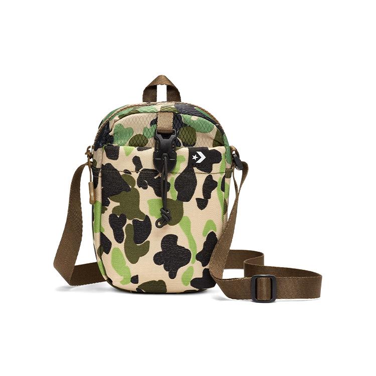 New Converse Polyester Shoulder Bag, Crossbody Bag Unisex Camouflage 10018452-A01