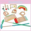 Wooden Mini Golf Toy Set With Balance Game For Kids Indoor Outdoor Play