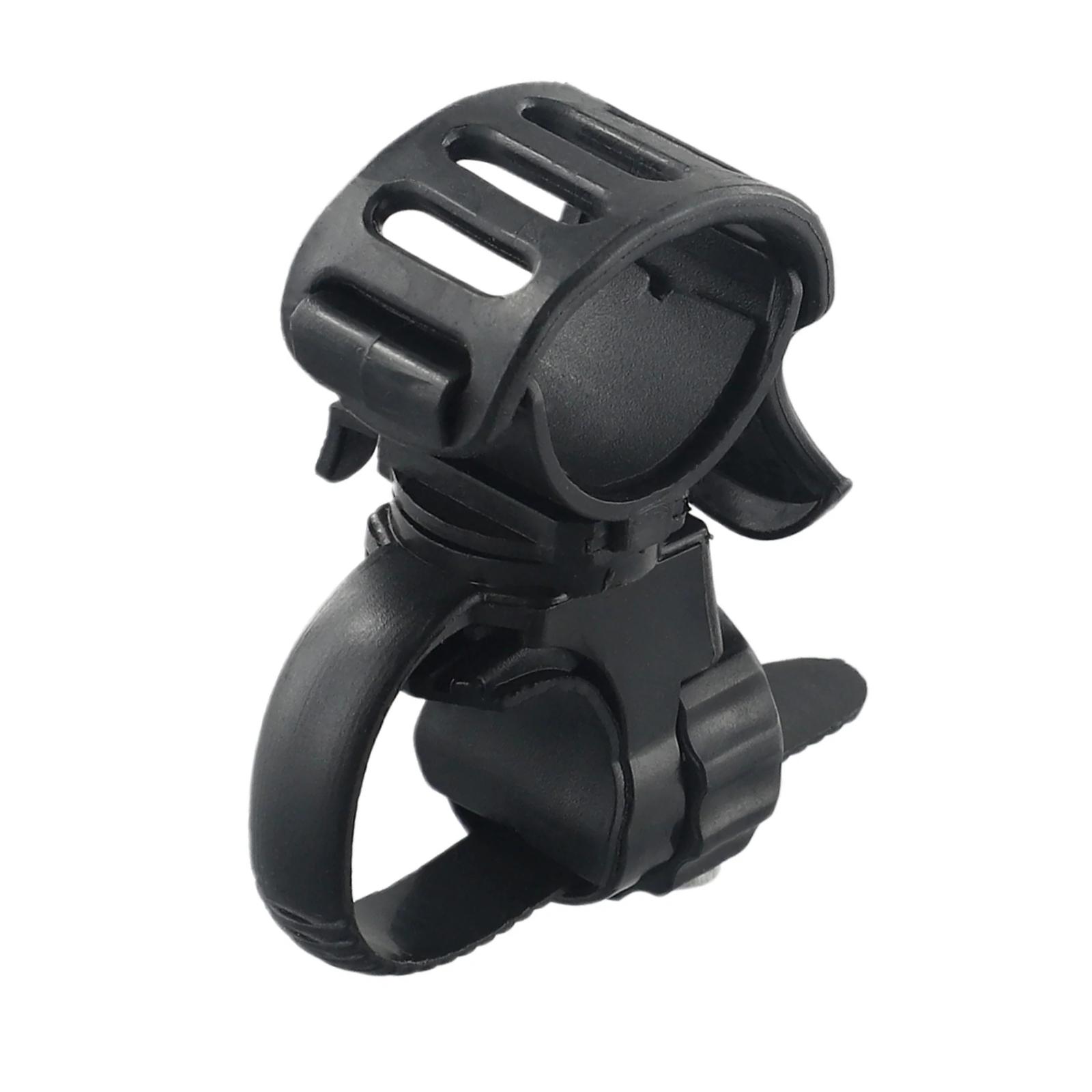 

Bicycle Light Bracket 360° Angle Adjustable Flashlight Mount Holder Antiskid MTB Bike Light Torch Clip Mount Cycling Accessories чорний