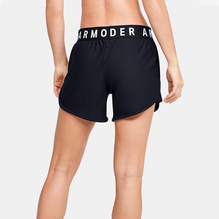 Under Armour Play Up Sports Training Loose Knit Shorts Women Bottoms Black 1355791-001