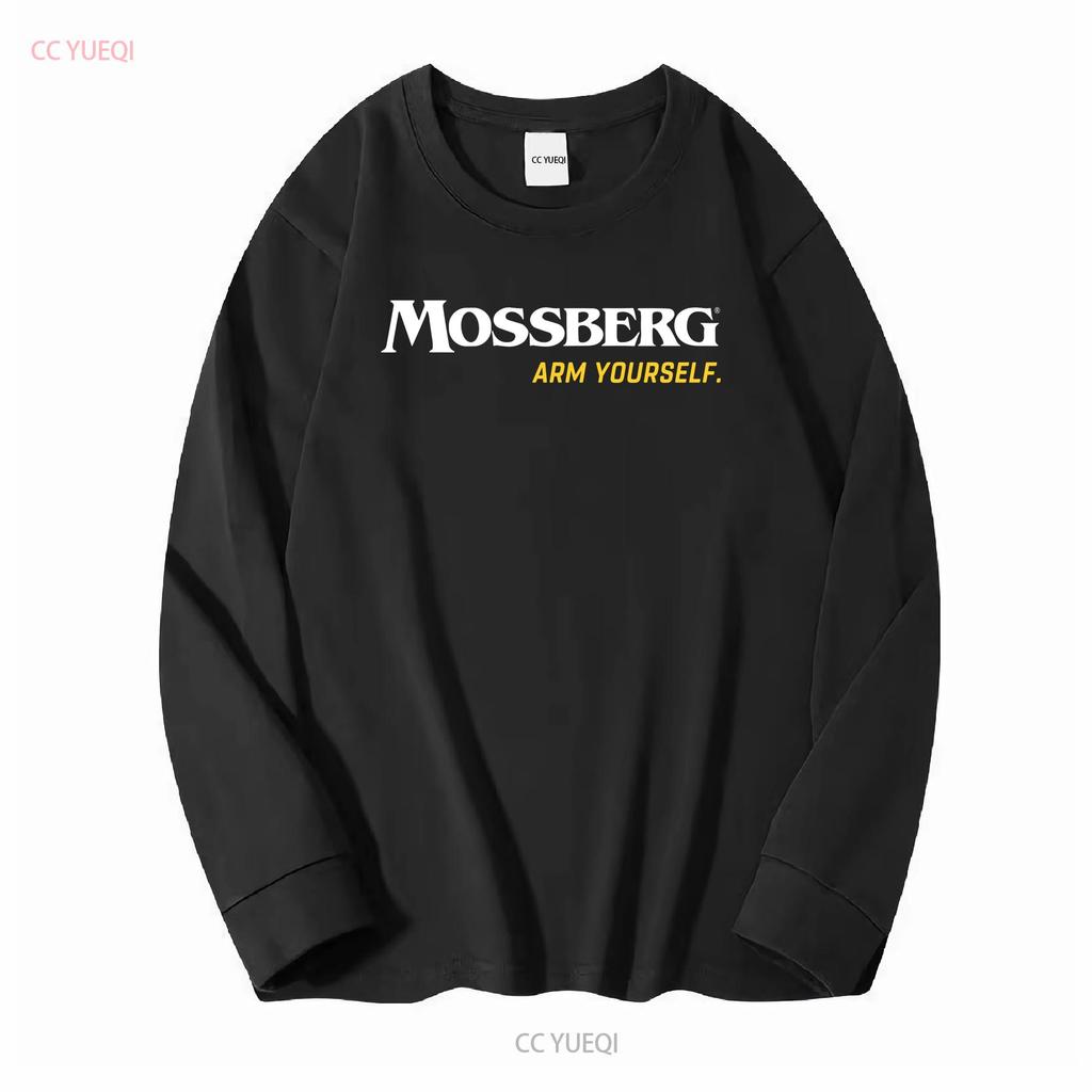 New T Shirt Mossberg Guns Firearms Logo Cotton Men's S To 5XL Long or Short Sleeves Vintage Washed Top For Everyday Wear