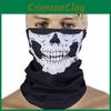 Cycling Skull Ghost Bike Helmet Neck Face Mask Paint Motor Ski Headband Headwear