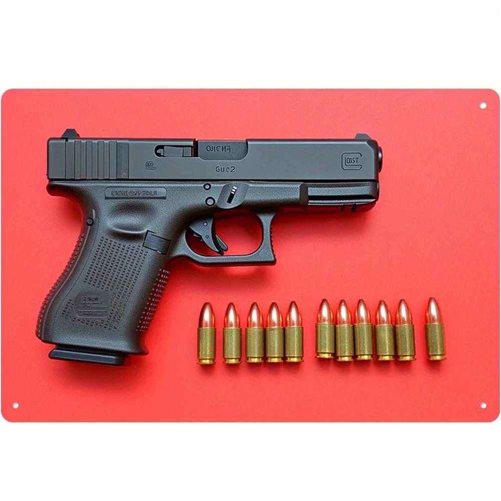 CombatRusticCharm 1 Stück rahmenloses Eisenblech | Antiker Look | Leicht & Langlebig | Schöne Dekoration für jeden Raum