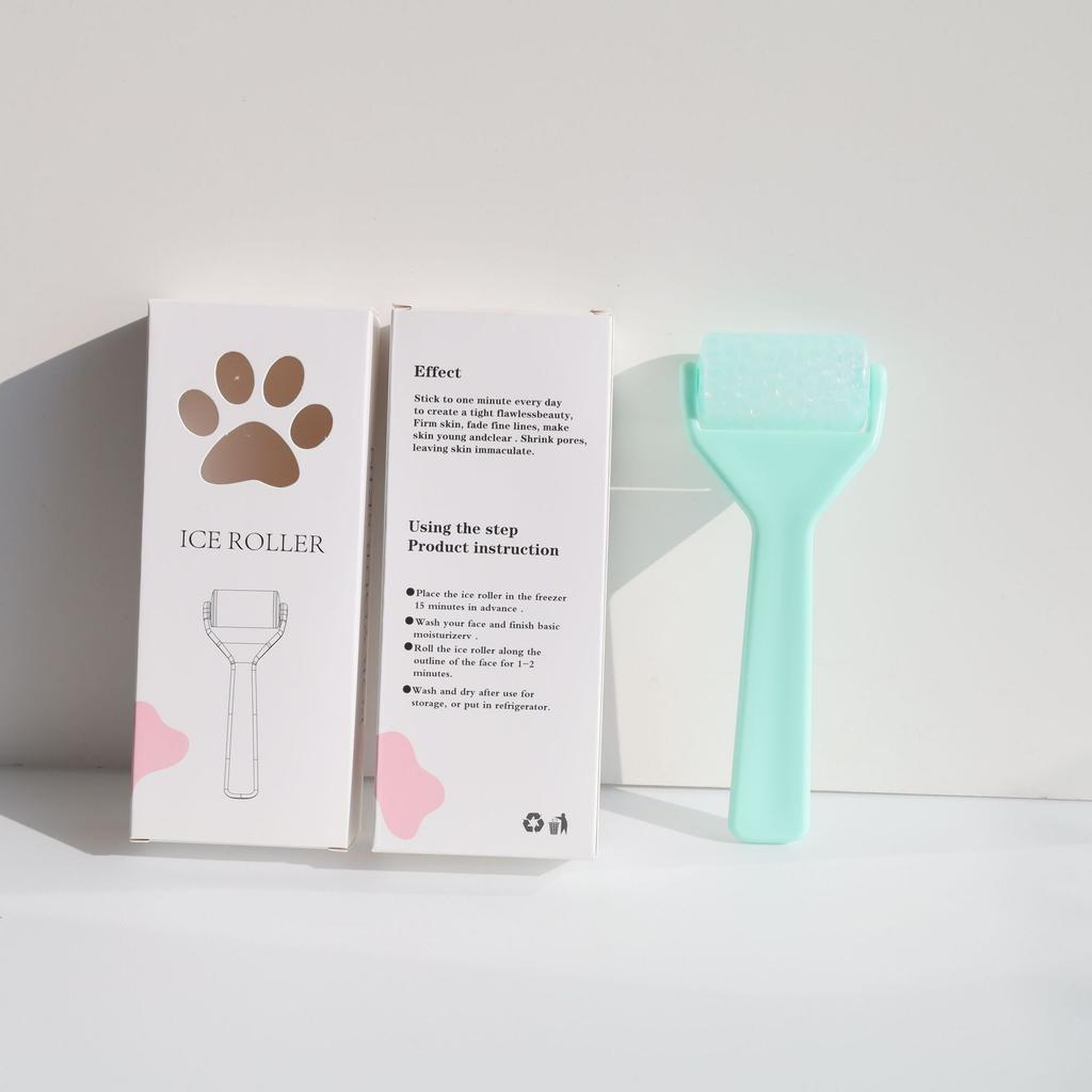 Ice Roller,Face Care Roller Massager for Puffiness Relief Pain and Minor Injury,Skin Beauty Tool to Tighten Pores Whiten Skin