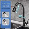 Lindong Luxury Black Pull-Out Kitchen Faucet