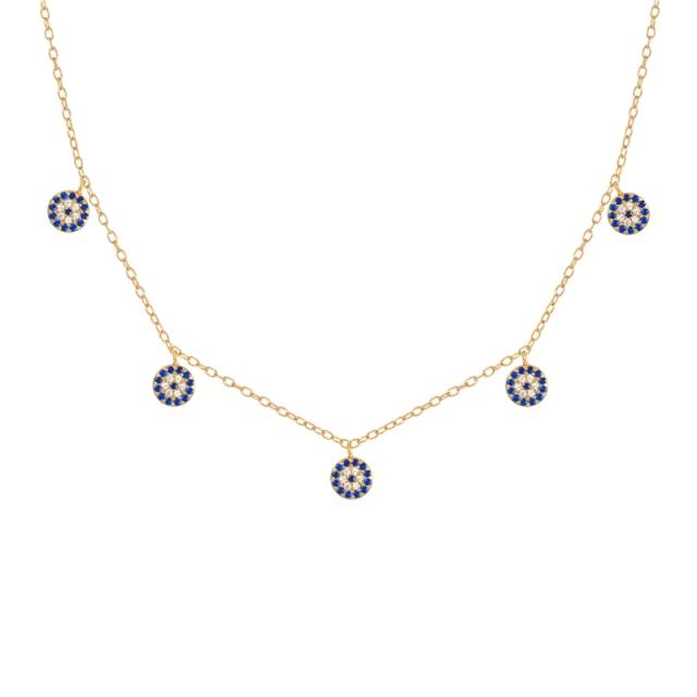 925 Sterling Silver Necklace For Women Color Cross Necklace Charms Chains Fine Jewelry Choker Bijoux Femme   Trend