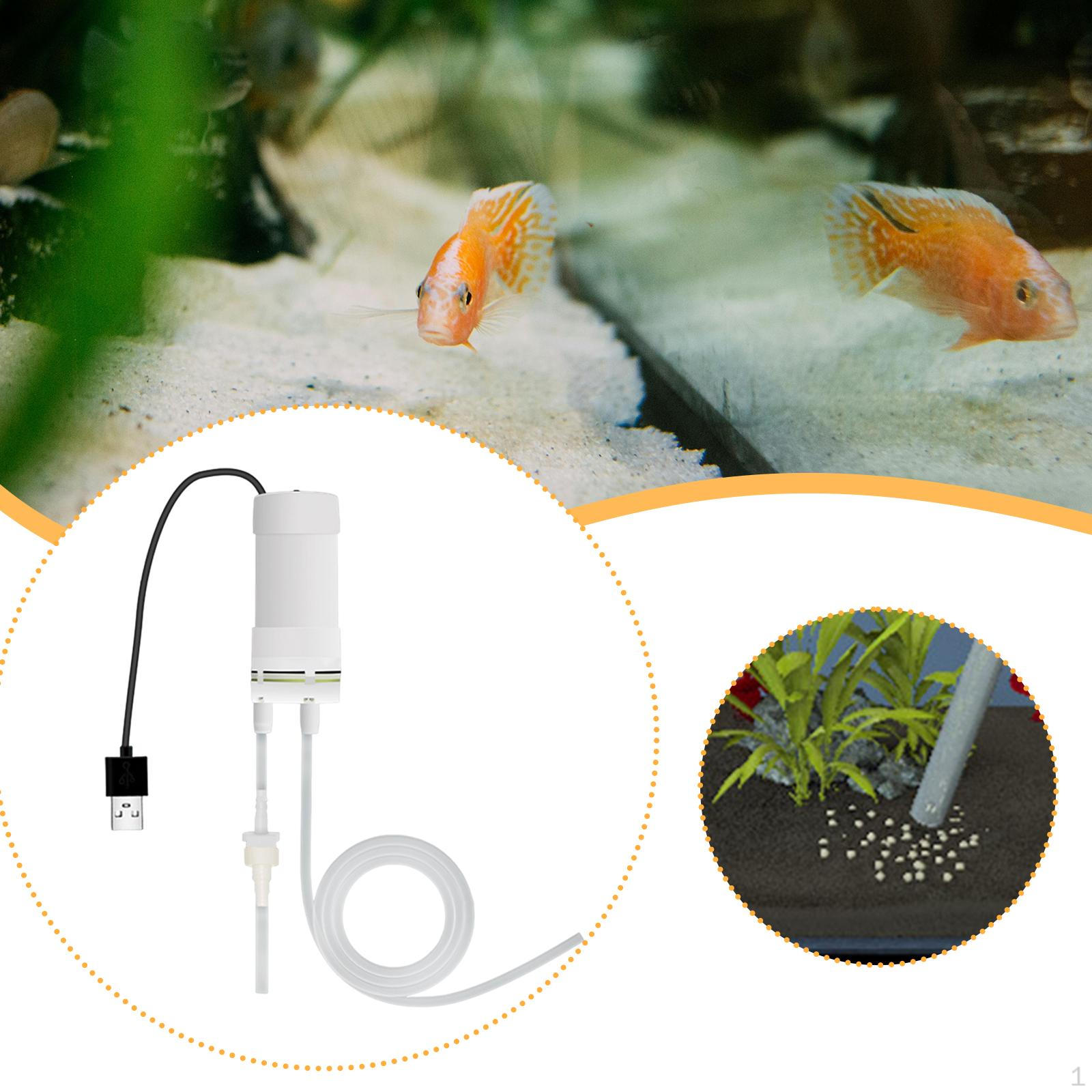 

Mini USB Self-Priming Pump for Garden Watering Aquarium And Cutting Machines with Flexible Hose With Middle Filter