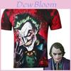 The Dark Knight Joker Batman 3d Printed Tee Soft Breathable And Easy To Clean