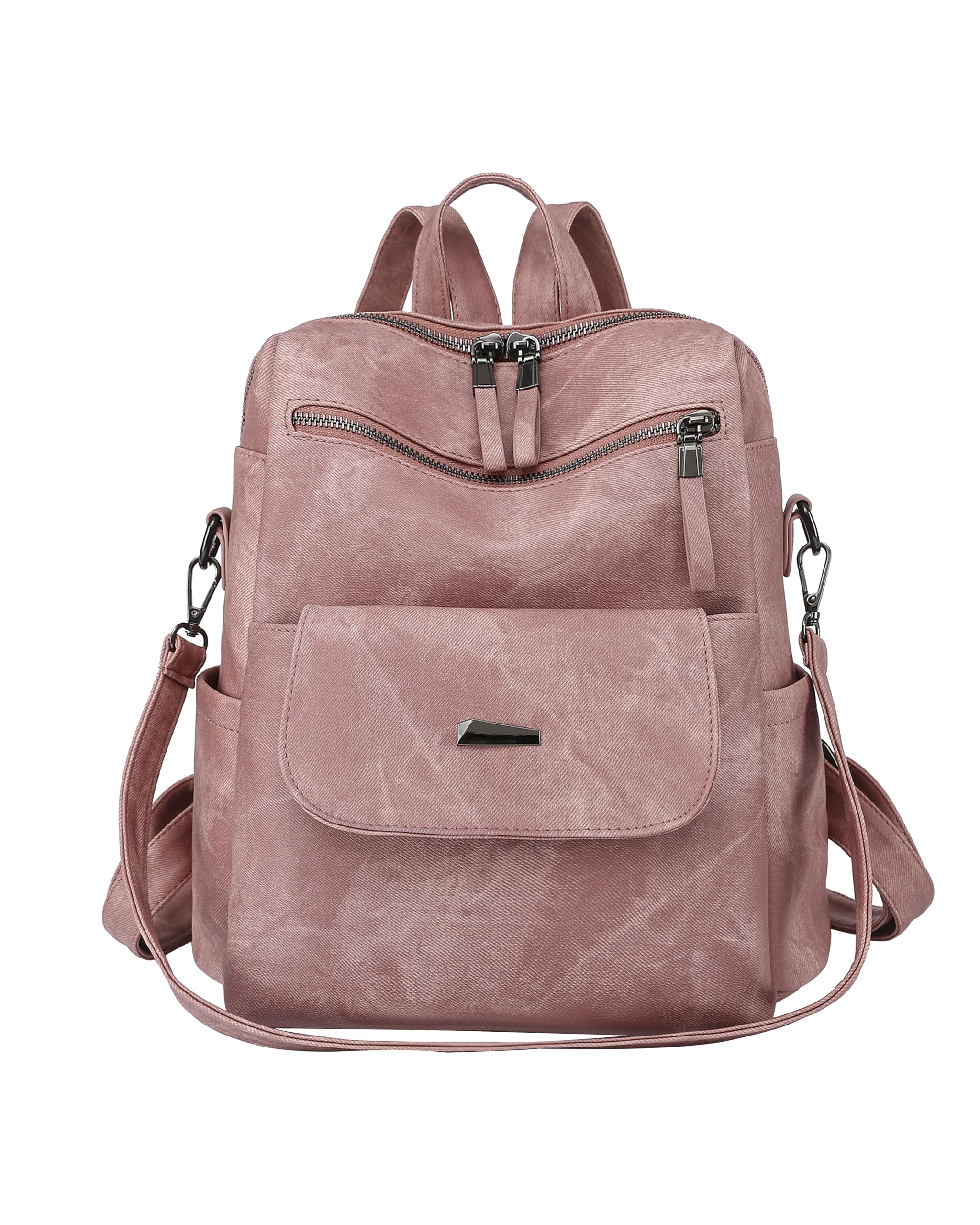 

A4 Perfect for and Made of PU Stylish and Sized for [FSD.WG] Women s Backpack, Size, Lightweight, Waterproof, Commuting, School, Travel, Leather,