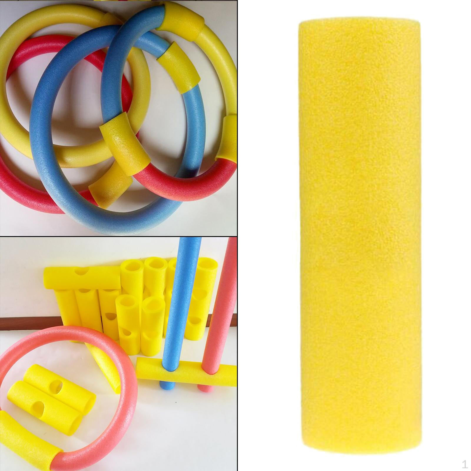 

Holed Pool Noodle Connector Swim Noodles Swimming Float Joint Assemble for Floating Bed Water giallo 1#