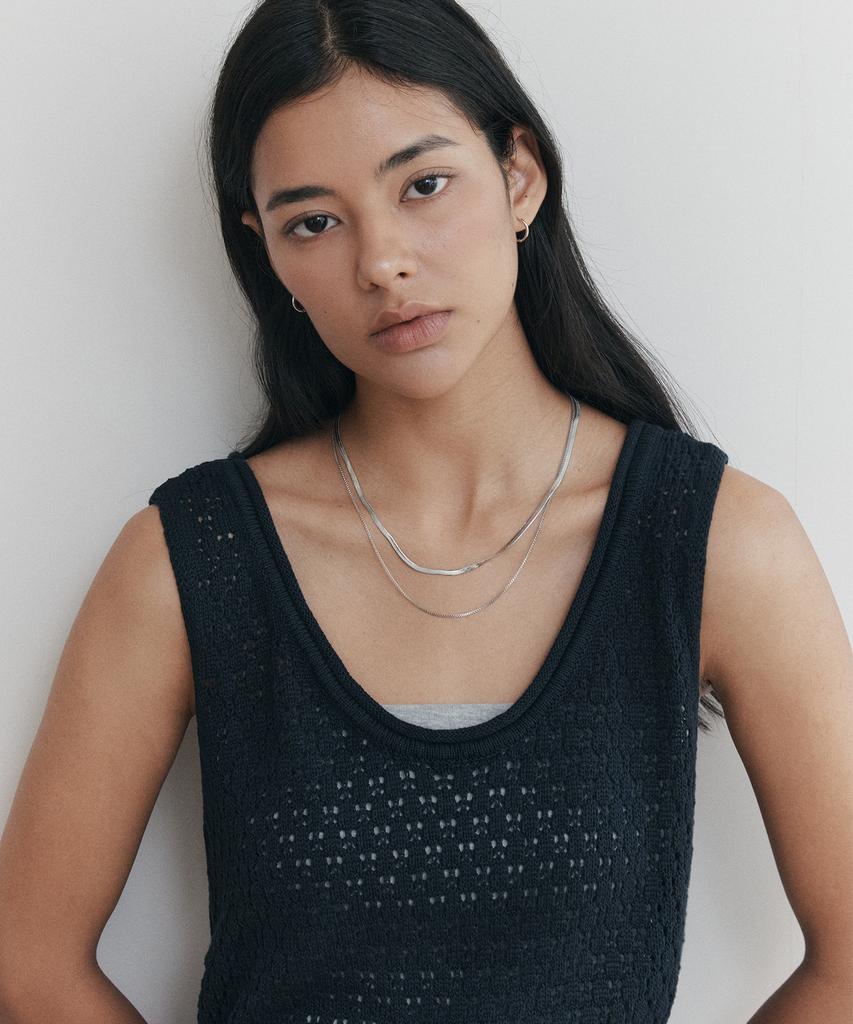 Attica Raw Lain Twin Necklace / Nbs024
