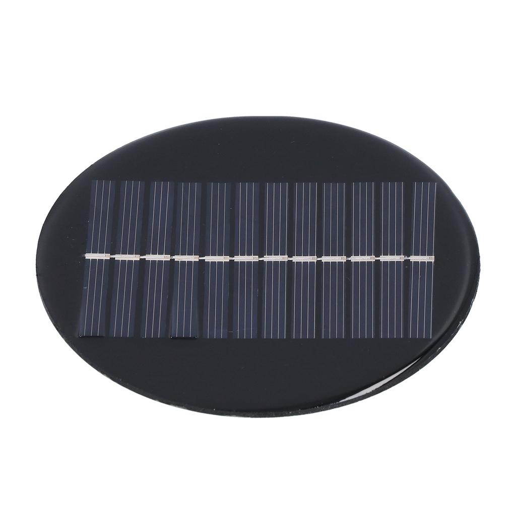 0.8W 6V 10cm Round Solar Panel DIY Solar Panel Solar Charging Board for Solar Light