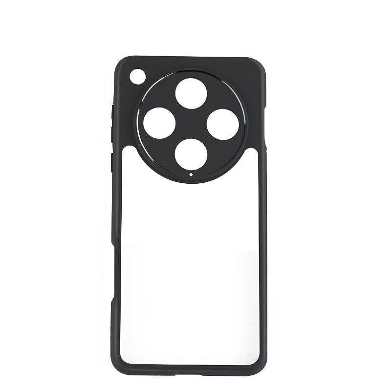 

Для чехла OPPO Find X8 Pro Чехол OPPO Find X8 Funda Роскошный Прозрачный ПК + ТПУ Ударопрочный Защитный Чехол-накладка для телефона OPPO Find X8 Pro For OPPO Find X8 Pro чёрный