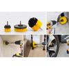 4 unids/set cepillos de taladro Kit de accesorios taladro fregado cepillo limpiador limpieza eléctrica bañera de baño