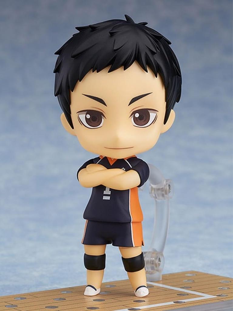 Nendoroid Karasuno High School Shiratorizawa Daichi ABS PVC Actionfigur Haikyu!! vs. Academy Sawamura, Maßstabslos & vorbemalt