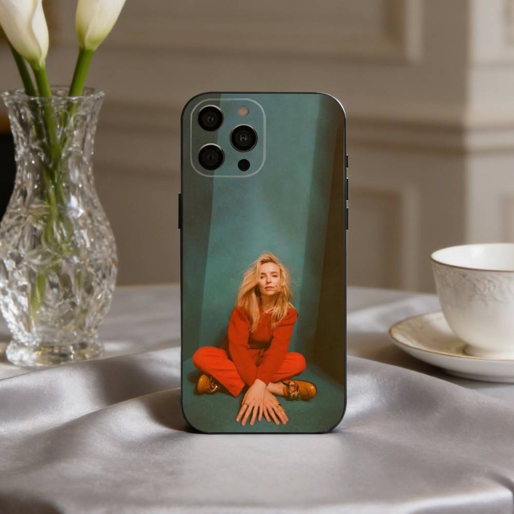 Charming J-Jodie C-Comer Actress Phone Case For iPhone 17pro, 16,15,14,13,12,11 X XR Plus,Others Soft Black Cover