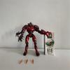 Pacific Rim Chrome Crimson Typhoon Jaeger Action Figure, Light‑Up Version, Movable Joints Collectible Mecha Toy