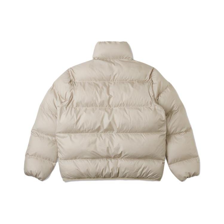 New Converse PATCH POCKET PUFFER Puffer Jacket Men's Khaki 10023798-A04