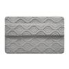Absorbent Bathroom Mat Fluffy Doormat Foot Drying Mat Slip Resistant Backing