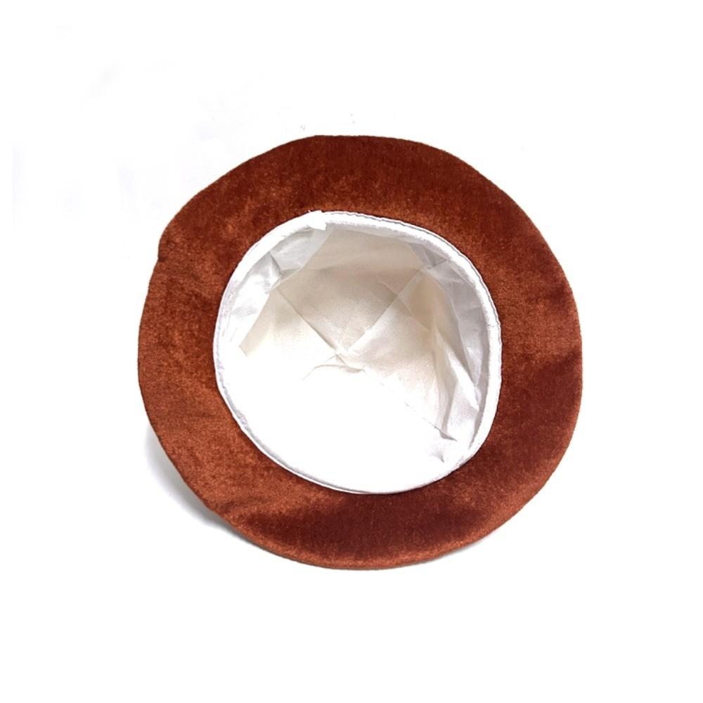 Creative Plush Cake Hat Cartoon Theme Event Hat Gift Pumpkin Pie Hat Carnivals