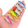 Winter Metal VIB Spinner Spoon Fishing Lure 3g 7g 10g 15g 20g Jigs Vibration Artificial Baits Trout Bass Lures Pesca Tackle
