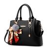 Retro Fashion Simple Crossbody Bag Handbag Bow Pendant Single Shoulder Strap