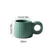 250ml ceașcă de cafea din ceramică brută, Nordic Retro, lucrări manuale, căni ceramice, personalitate, ceașcă de ceai cu apă, trageți flori, căni de mic dejun cu latte