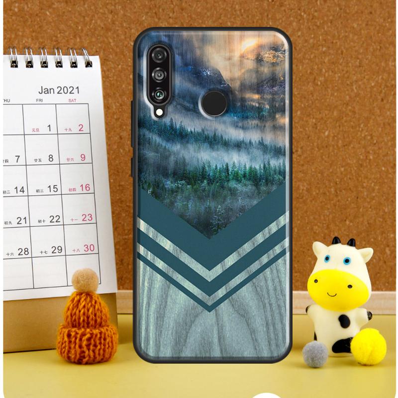 Forest Geometry Wood Nature For Huawei Nova Y72 Y70 Y91 Y90 Y60 Y61 Y73 3i 7i 8i 11i 12i 9 10 SE P20 P30 P40 Lite Case