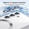 Coque de Protection - BOOLING - Samsung Galaxy A07 - Argenté - Antichoc - Film Caméra Magnétique