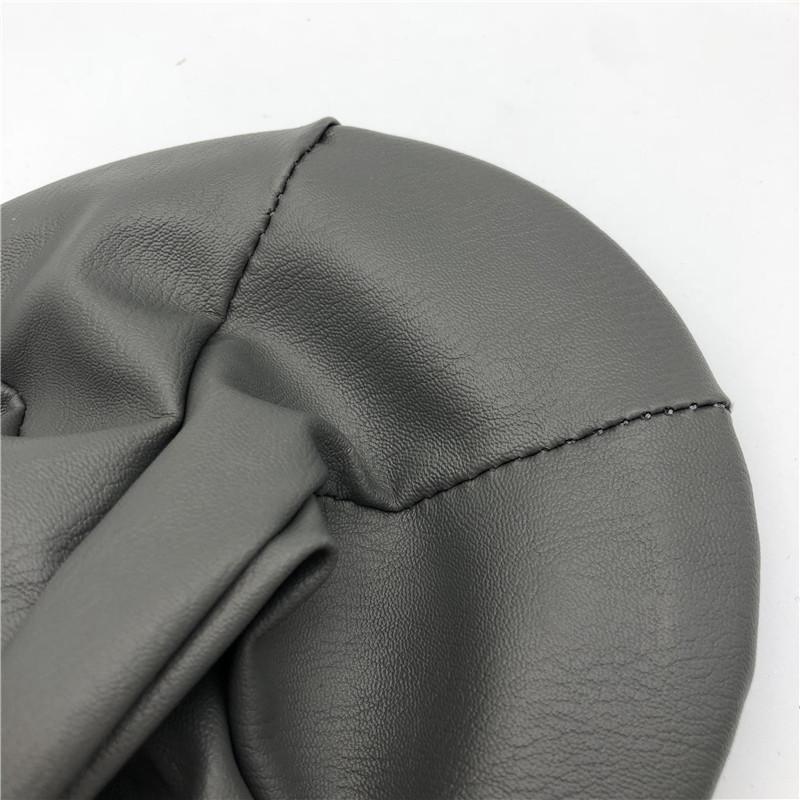 Gear Shift Knob Shifter Lever Stick Gaiter Boot Cover Cars Accessories For FIAT PANDA 500 500C 2004 -2013