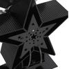 4 Blade Thermal Ht Powered Wood Stove Fan Fireplace Accessory for Ht Distribution