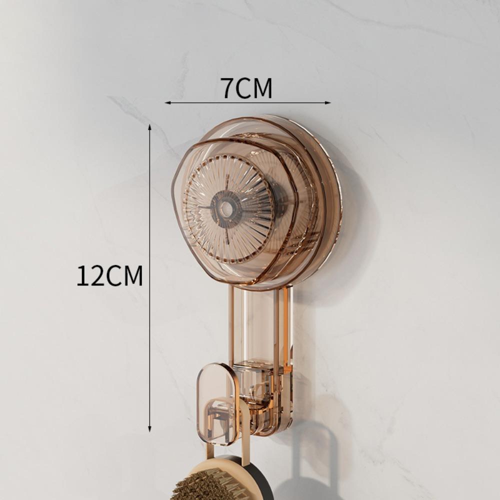 Fashion Powerful Suction Cup Hooks Vacuum Reusable Shower Hooks Heavy Duty Clothes Hook Traceless Clothes Hook