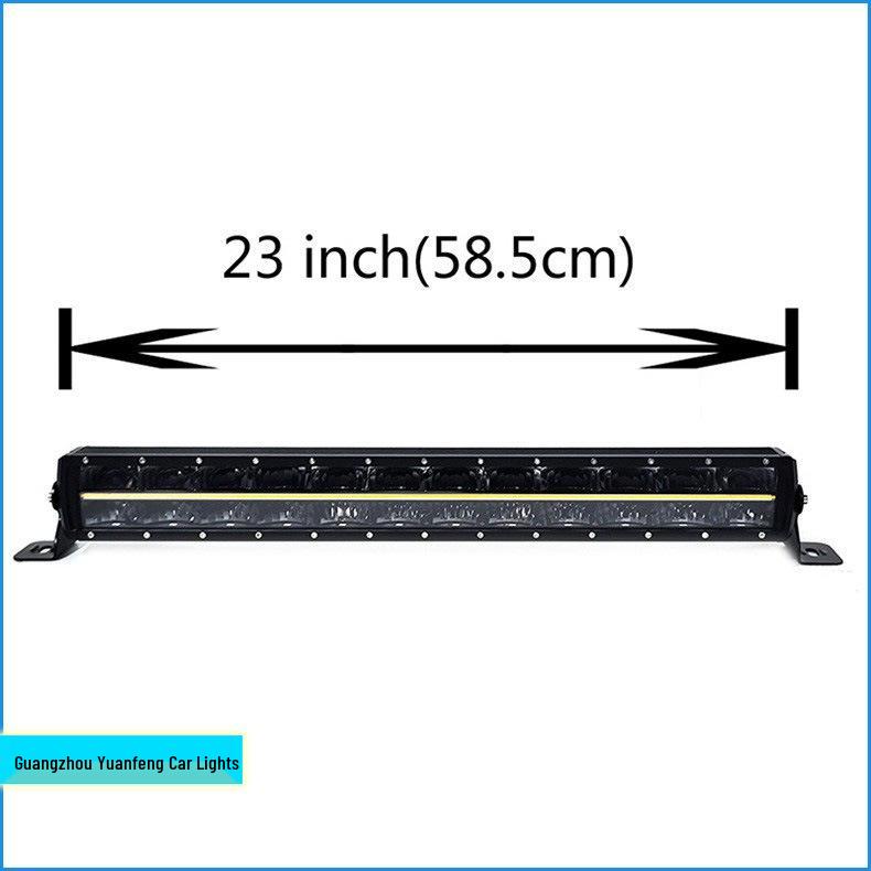 26-Year New Car LED Yellow DRL Double Row, 8-37 Inch, 10W Strip Light
