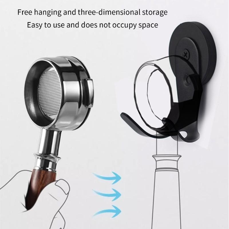 Magnetický Držák Portafilteru na Kávu Pro 51mm Espresso Páky Nerezové Provedení Organizér pro Espresso Příslušenství