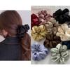 Luxury Satin Hair Tie: High-End French Design, Korean Leather Style