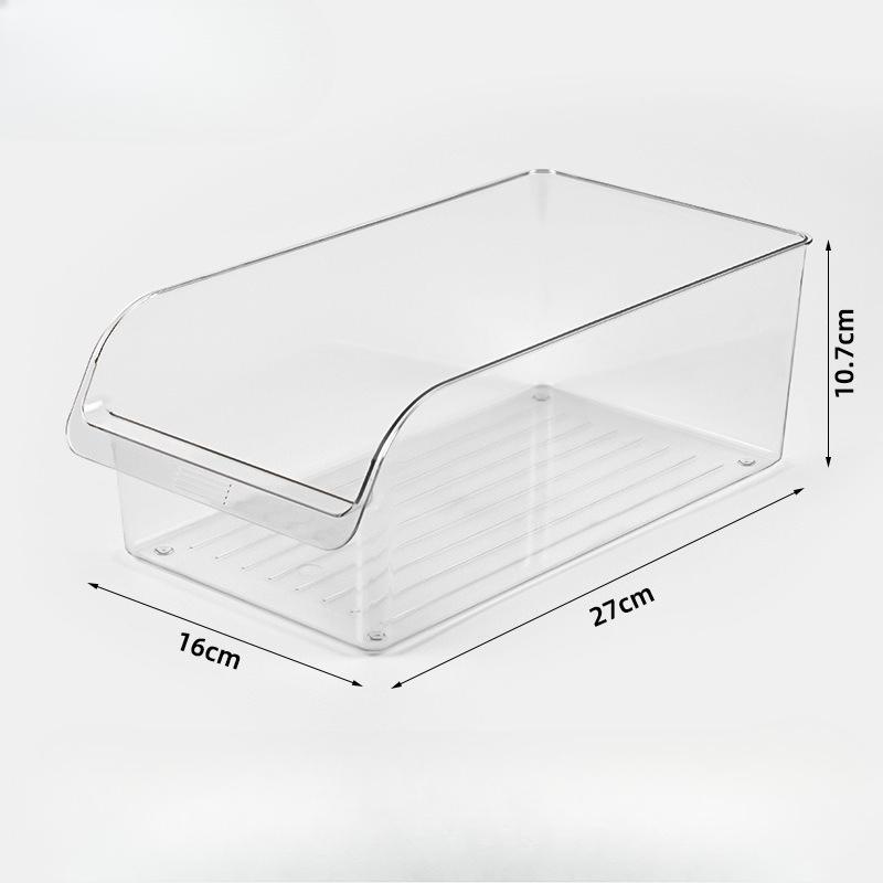 Refrigerator Storage Box, Drawer-type Food Organization Box, Vegetable and Fruit Portioning Box, Large-capacity Storage Box