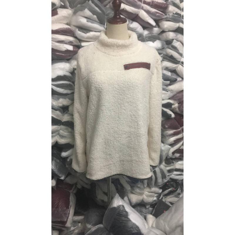 Autumn New Fashion Turtleneck Plush Simple Sweater, All-match Temperament, Elegant and Warm Women's Long-sleeved Pullover