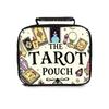 Tarot Cards Print Children's Lunch Bag Best Gift for Boys Girls 2D Flat Cartoon Zipper for School Outdoor Picnics Bento