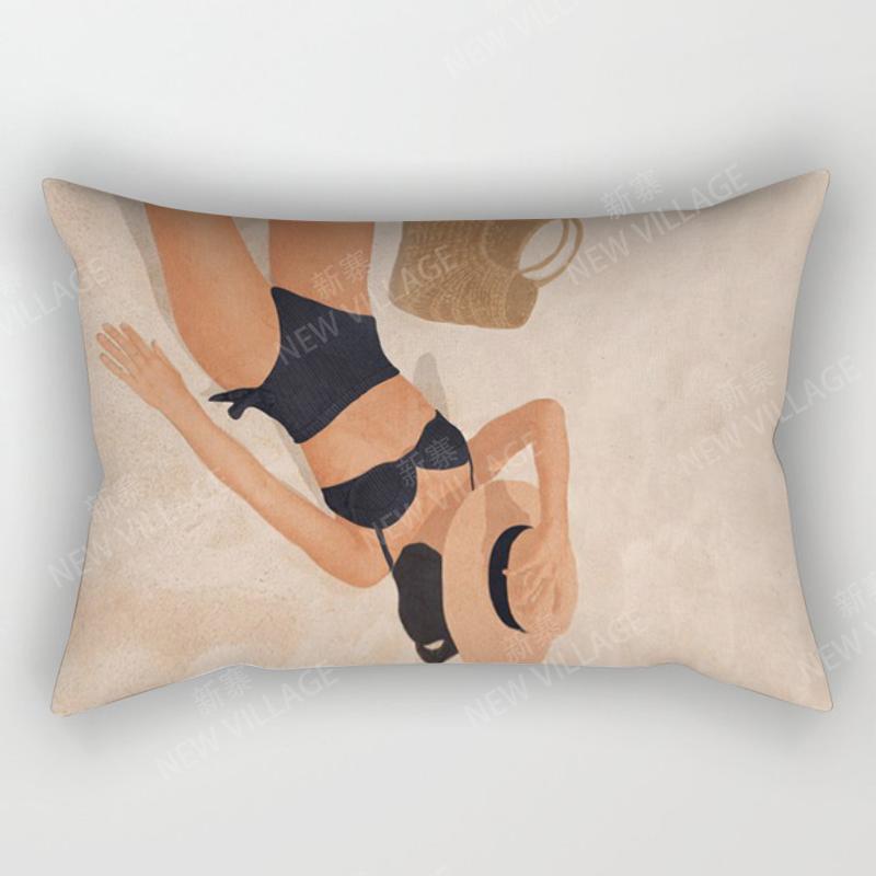Nordic fall home decor 30*50 throw pillow cover sofa modern abstract geometric boho living room Cushion cover 50x70 30x50 40x60
