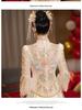 2025 Summer Xiuhe Wedding Dress: Elegant Chinese Dragon & Phoenix Gown