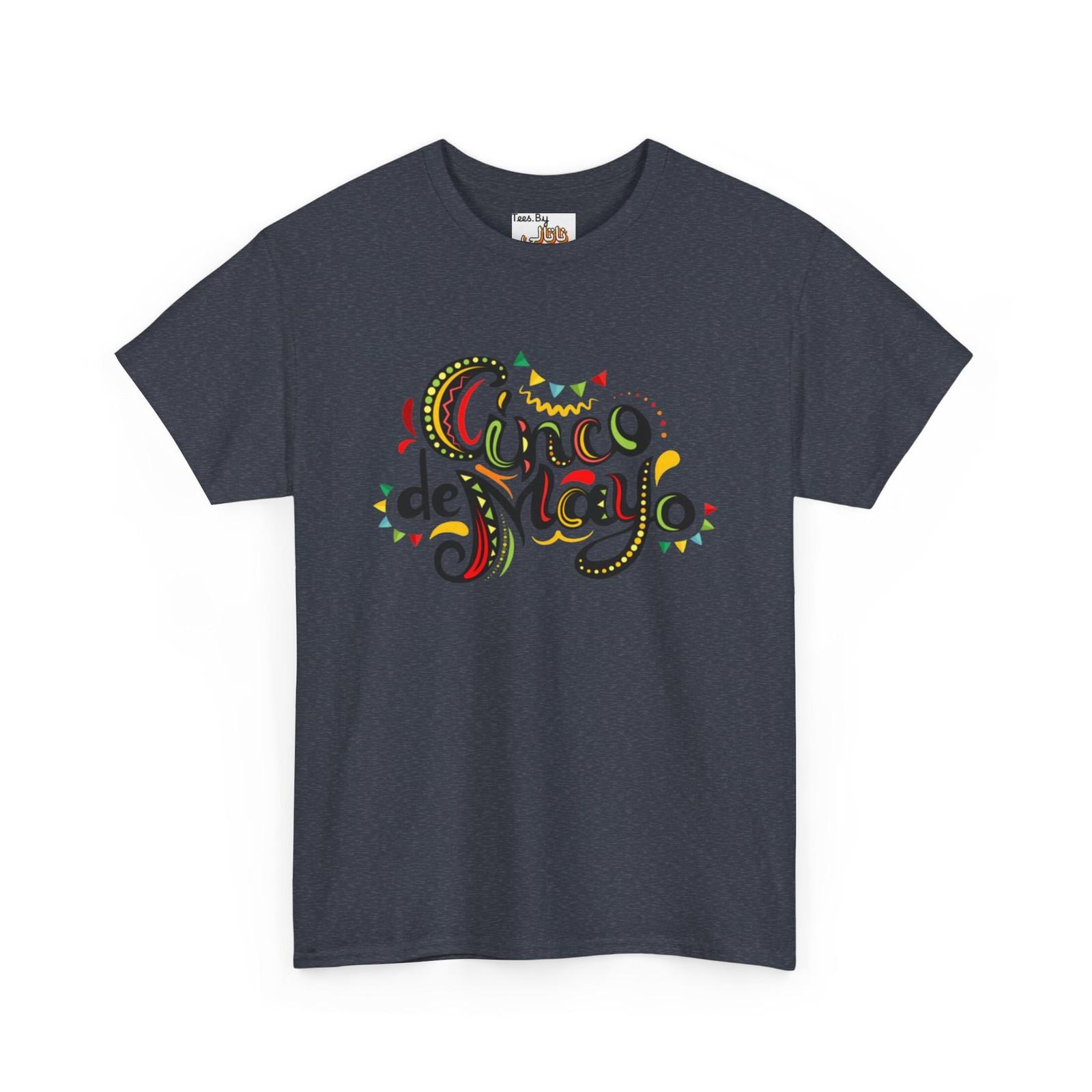 Cinco de Mayo Tee | Fiesta Script Graphic | Tees.By.Natalie S разноцветный