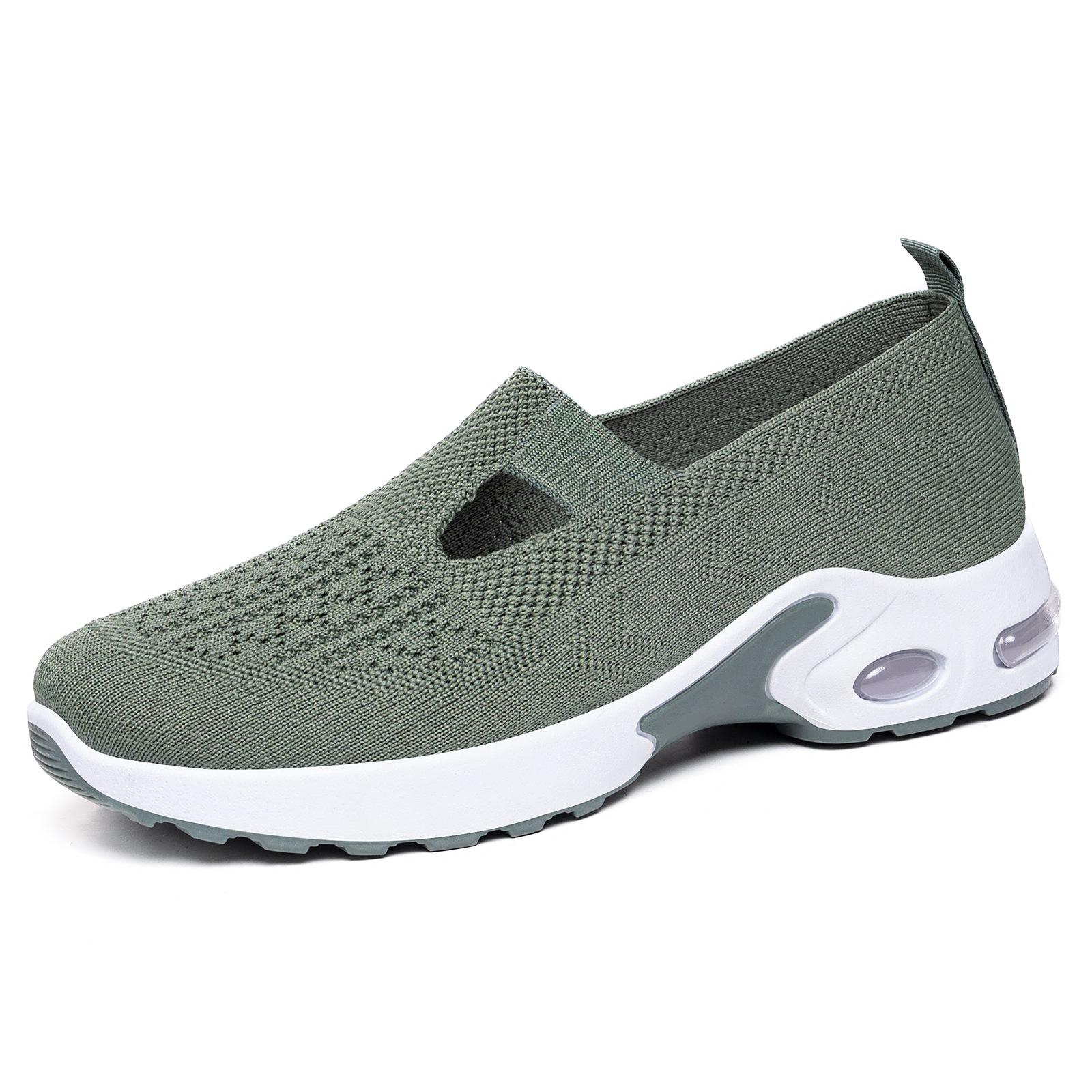 

Women Shoes Spring Versatile Casual Shoes Slip On Mom Shoes Breathable Soft Bottom Non Tired Feet Walking Shoes Comfortable Lightweight Sneakers 44