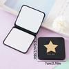 Double-Sided Compact Mirror – Your Ultimate Makeup Essential Portable Outdoor Standing Mini Makeup Mirror Pocket Mirror